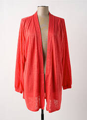 Gilet manches longues rouge SPG WOMAN pour femme seconde vue