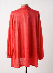 Gilet manches longues rouge SPG WOMAN pour femme seconde vue