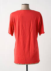 T-shirt rouge BRANDTEX pour femme seconde vue