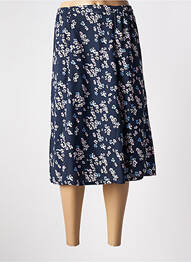 Jupe mi-longue taille normale bleu BRANDTEX femme