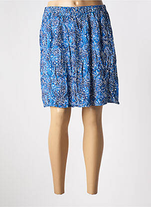 Jupe courte poches bleu LOLA ESPELETA femme