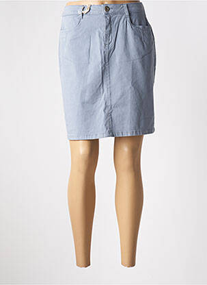 Jupe courte poches bleu LOLA ESPELETA femme