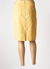 Jupe mi-longue jaune GRIFFON pour femme seconde vue