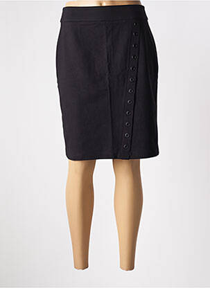Jupe mi-longue noir BRANDTEX pour femme
