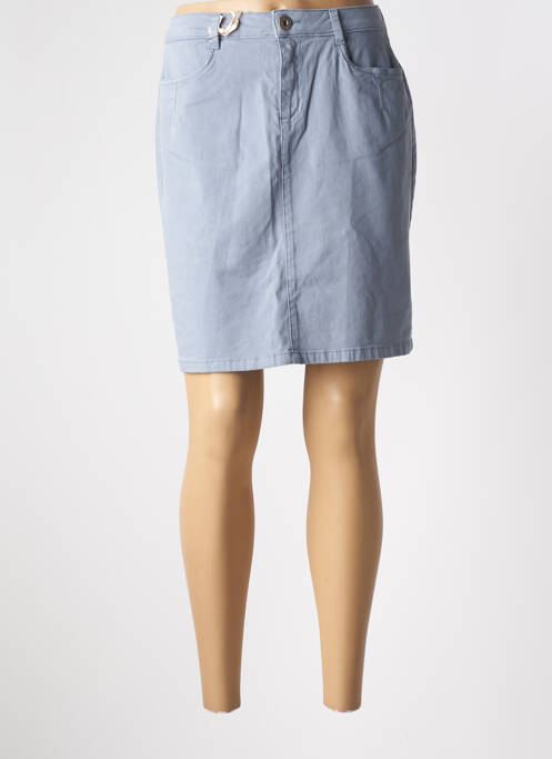 Jupe courte poches bleu LOLA ESPELETA femme