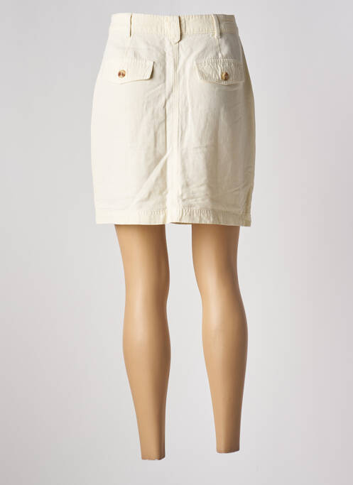 Jupe courte beige LOLA ESPELETA pour femme