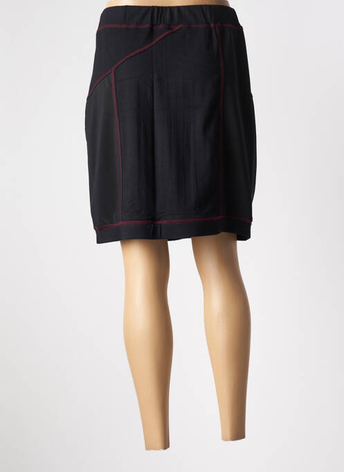 Jupe courte noir QUATRE VINGT JOURS pour femme