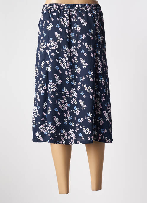 Jupe mi-longue bleu BRANDTEX pour femme