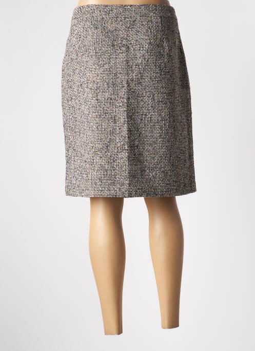 Jupe mi-longue gris BRANDTEX pour femme