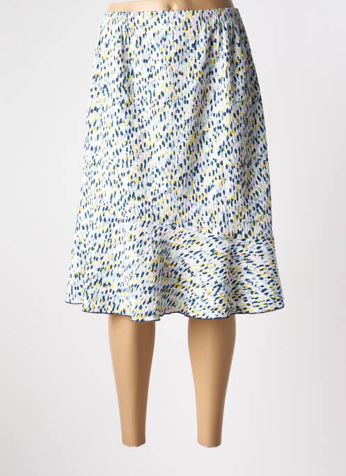 Jupe mi-longue vert GRIFFON pour femme