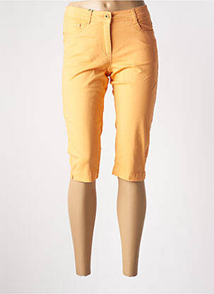 Corsaire taille basse taille basse orange BRANDEEZ femme