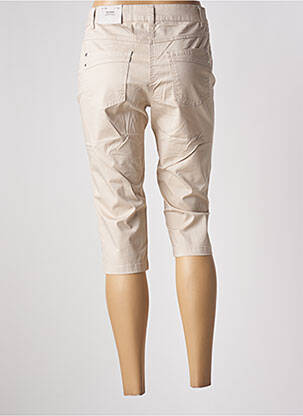 Corsaire stretch taille normale beige BRANDTEX femme