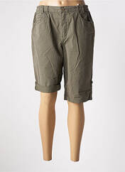 Bermuda vert TBS pour femme seconde vue