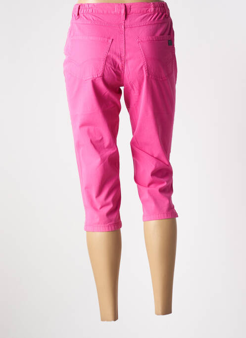 Corsaire stretch taille normale rose TBS femme