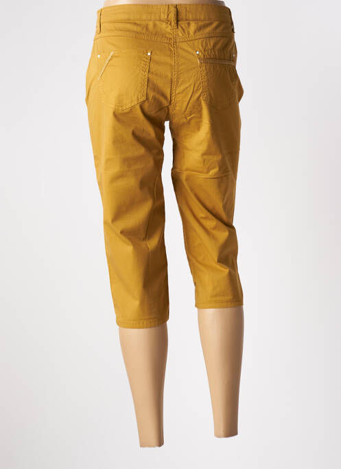 Corsaire tissage popeline taille normale vert GRIFFON femme
