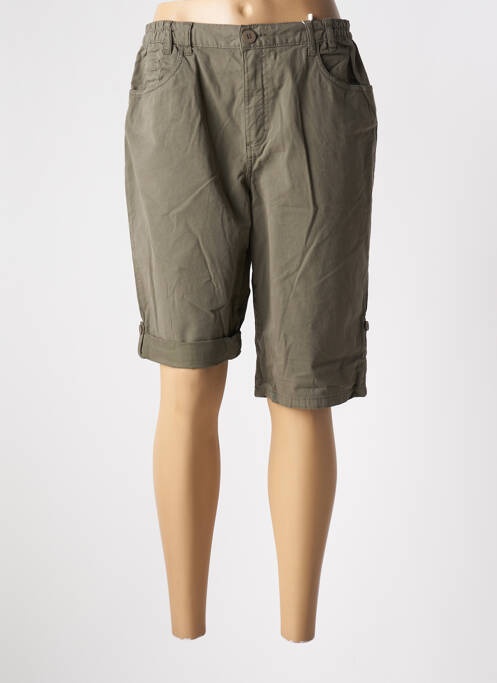 Bermuda vert TBS pour femme