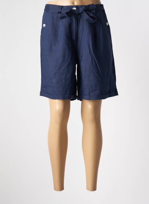 Short bleu JULIE GUERLANDE pour femme