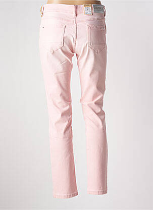 Jeans coupe slim stretch rose ZERRES femme