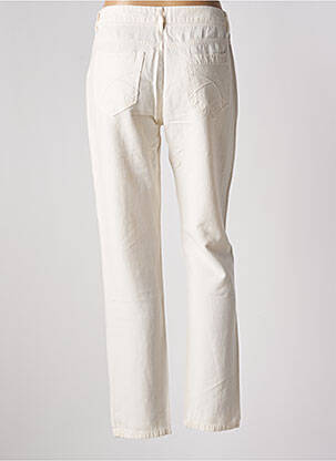Jeans coupe slim taille haute taille haute beige LOLA ESPELETA femme