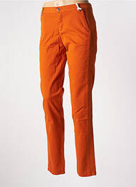 Pantalon chino taille basse taille basse orange LOLA ESPELETA femme