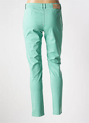Pantalon chino taille basse taille basse vert LOLA ESPELETA femme
