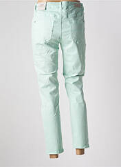 Jeans coupe droite vert BRANDTEX pour femme seconde vue