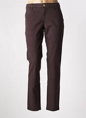 Pantalon chino marron LOLA ESPELETA pour femme seconde vue