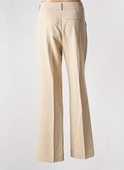 Pantalon flare beige BRANDTEX pour femme seconde vue