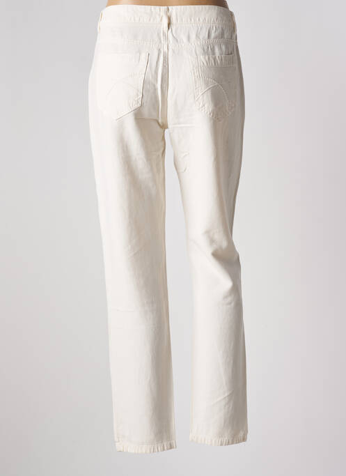 Jeans coupe slim beige LOLA ESPELETA pour femme