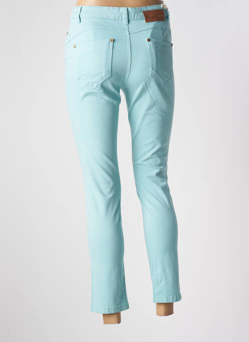 Pantalon 7/8 bleu LOLA ESPELETA pour femme