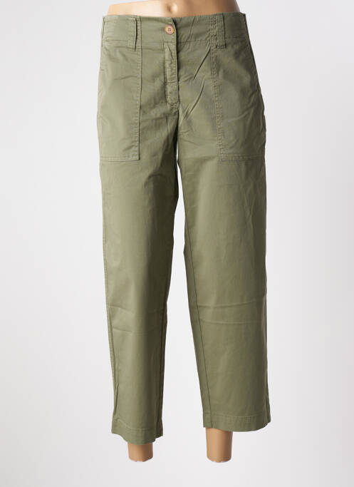 Pantalon 7/8 vert ZERRES pour femme