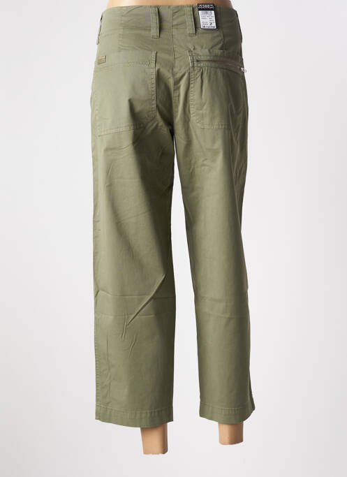Pantalon 7/8 vert ZERRES pour femme
