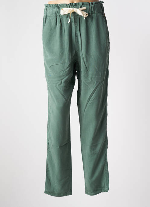 Pantalon droit vert LOLA ESPELETA pour femme