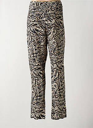 Pantalon slim poches taille haute noir JULIE GUERLANDE femme