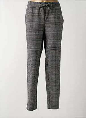Pantalon droit stretch taille normale gris BRANDTEX femme