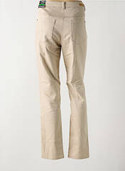 Jeans coupe slim beige BRANDTEX pour femme seconde vue