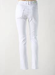 Jeans coupe slim blanc GRIFFON pour femme seconde vue