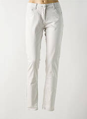 Jeans coupe slim gris GRIFFON pour femme seconde vue