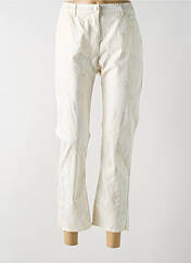 Pantalon 7/8 beige JULIE GUERLANDE pour femme seconde vue