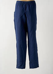 Pantalon droit bleu ZELI pour femme seconde vue