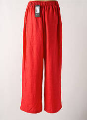 Pantalon large rouge SPG WOMAN pour femme seconde vue