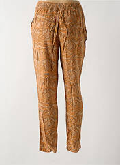 Pantalon slim marron BRANDTEX pour femme seconde vue
