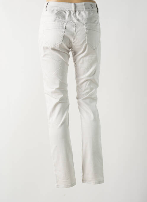 Jeans coupe slim gris GRIFFON pour femme