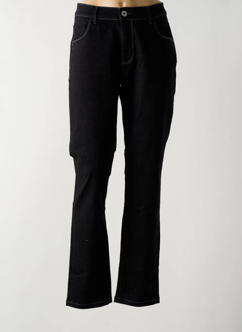 Jeans coupe slim noir PIONEER pour femme