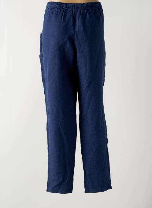 Pantalon droit bleu ZELI pour femme