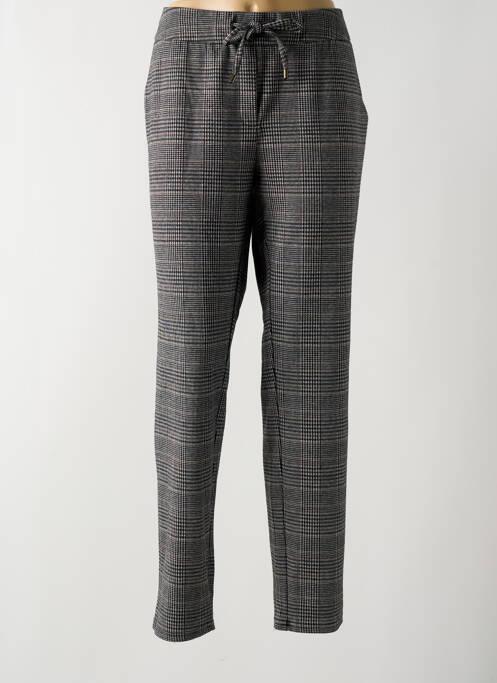Pantalon droit gris BRANDTEX pour femme