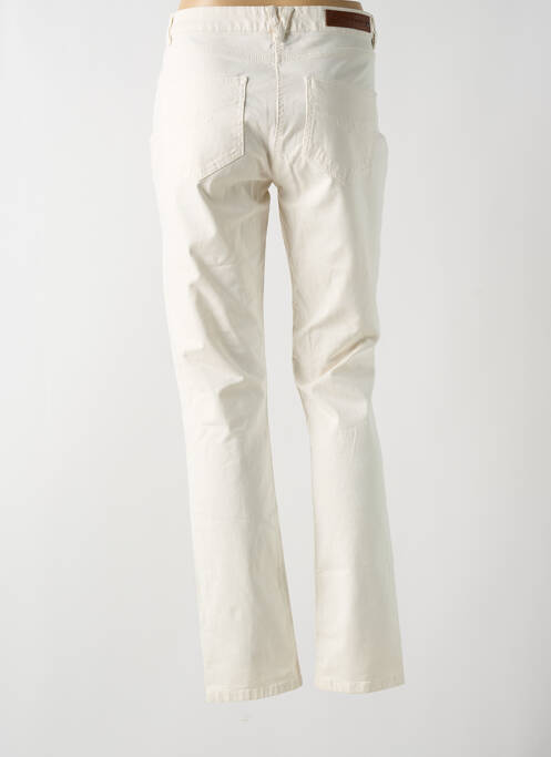 Pantalon slim beige JULIE GUERLANDE pour femme