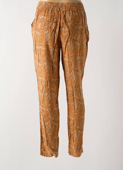 Pantalon slim marron BRANDTEX pour femme