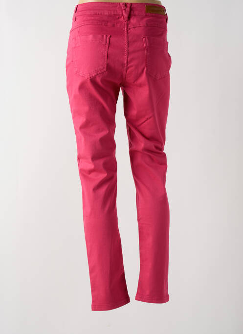 Pantalon slim rose JULIE GUERLANDE pour femme