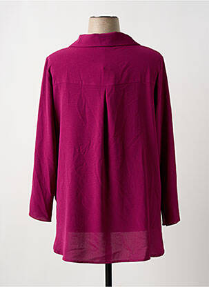Blouse manches longues manches longues violet SPG WOMAN femme